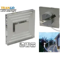 Trango 1er Set SL-013 LED Wandleuchte IP44 *SOFIE* in