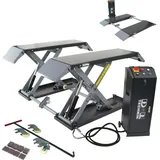 Mobile Scherenhebebühne 3500 kg Kurzhub Bühne Hebebühne 3,5 t 06303