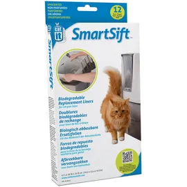Catit biologisch abbaubare Einlagen 12 Stück Transparent/Weiß 47 x 39 x 25 cm