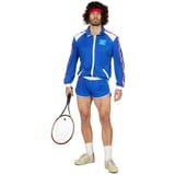 Metamorph Kostüm 80er Jahre Tennisstar, You cannot be serious: die Wiederkehr von John McEnroe blau 50