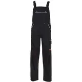 Planam Canvas 320 Latzhose Schwarz/Schwarz, Größe 98