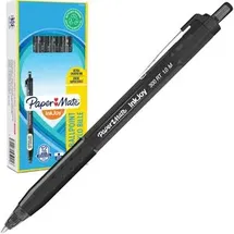 Paper Mate Kugelschreiber InkJoy 300 RT 1,0 mm Schwarz 12 Stück