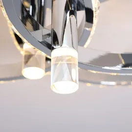 H4L LED Deckenleuchte 31W modern silber