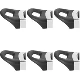 Cabilock 6-teiliger Ersatzgriff Für Topfgriffe Hitzebeständiger Seitengriff Für Topf Kochgeschirr Abnehmbares Ersatzzubehör Für Topflappen