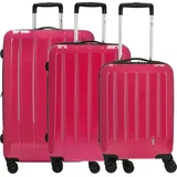 check.in London 2.0 Koffer-Set 3-tlg. pink/rosa