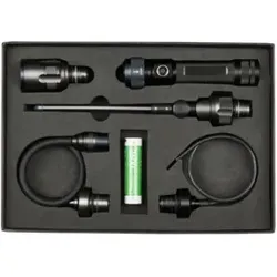 Arbeitslampen Satz mit 2 Akkus Multi Light LED mit verschiedene Adapter 2 x Akku