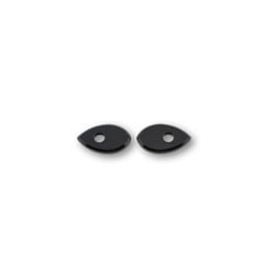 SHIN YO Alu Montageplatten INDY SPACER für HONDA, Set, schwarz