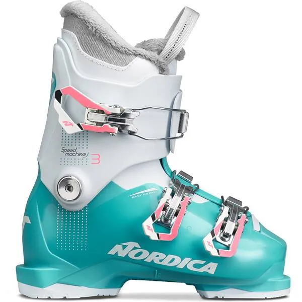 NORDICA Kinder SPEEDMACHINE J 3 (GIRL), AZZURRO/BIANCO/ROSA, 20,5