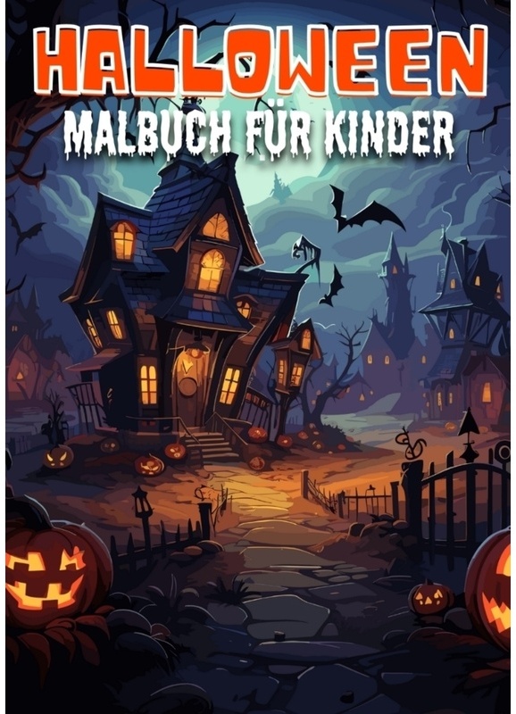 Halloween Malbuch  | Halloween Geschenk | Halloween Ausmalbilder - Kindery Verlag, Kartoniert (TB)