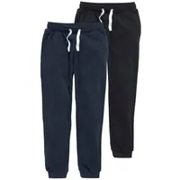 Kidsworld Sweathose in marine, schwarz | Gr.: 128/134