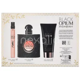 YVES SAINT LAURENT Black Opium Eau de Parfum 50 ml + EdP 10 ml + Body Lotion 50 ml Geschenkset