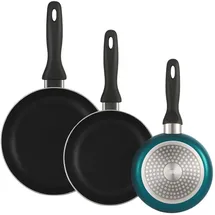 Wellhome Pfannen-Set 3-tlg. 16 cm + 20 cm + 24 cm