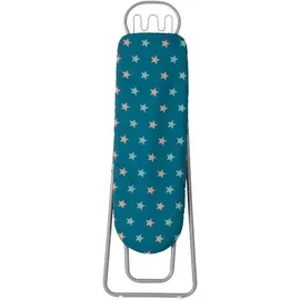 Bayer Chic 2000 - Kinder-Bügelbrett, dreifach höhenverstellbar, Sternchen türkis, 70 x 26 x 51/58 cm