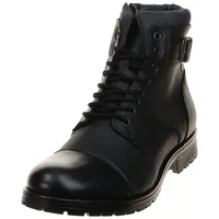 JACK & JONES Herren Jfwalbany Leather Antraciet Chukka Boots, Anthrazit, 44 EU