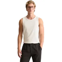 Marc O'Polo slim fit Tank Top aus Baumwoll-Mix, Weiss, L