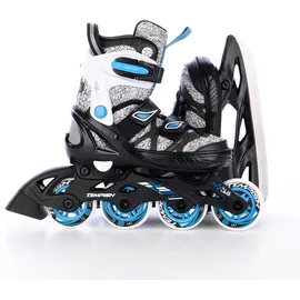Tempish Kinder Tempish Enbo Ice Schwarz stahlgrau|SCHWARZ|BLAU 37