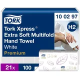 TORK Xpress® Premium Extra Soft Interfold-Falzung 2-lagig