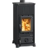 La Nordica Kaminofen Holzofen Emiliana Steel schwarz | 6,5 kW - Schwarz