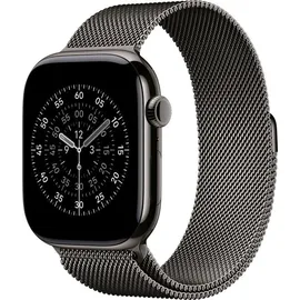 Apple Watch Milanaise Armband 46 mm Schiefer M/L