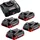 Metabo Basis Set 4x LiHDX 18 V 4,0 Ah