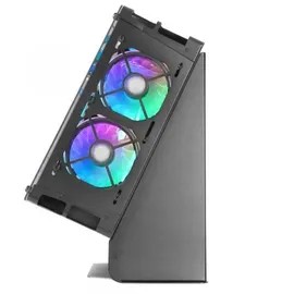 Mars Gaming MCB Schwarz, PC ATX XL Gehäuse, Custom Premium Edition, Modularer Zweikammer Aufbau