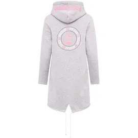 Zwillingsherz Anker & Strandglück Damen Grau L/XL