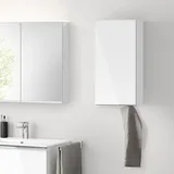 Evineo ineo4 Hängeschrank mit 1 Tür, mit Griff, BE0212WH,
