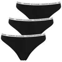 Tommy Hilfiger Underwear Slip (3-St) mit schmalem Logobündchen schwarz XL