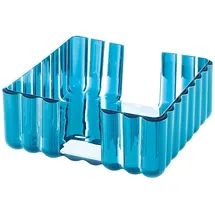 Guzzini - Serviettenhalter "Dolcevita", Bio-Based Plastic, Turquoise, 19,6x19,6xh8,4, Hellblau