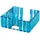 Guzzini - Serviettenhalter "Dolcevita", Bio-Based Plastic, Turquoise, 19,6x19,6xh8,4, Hellblau