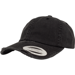 Flexfit Low Profile Destroyed Cap, black