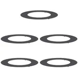 vidaXL Blumentopf geeignet für flache Baumringe 5 pcs Ø50 / 80 cm