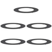 vidaXL Blumentopf geeignet für flache Baumringe 5 pcs Ø50 / 80 cm