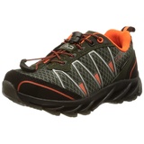 CMP Kids Altak Shoes Wp 2.0 Trail Running Shoe, Militare-F.ORANGE, 30