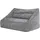 I.C.O.N. Icon Cecilia Sitzsack Sofa, Grau, Flauschiger Chenille Stoff, 2 Sitzer Sofa für Erwachsene, Riesensitzsack mit Füllung, Bequemer Sessel, Lounge, Wohnzimmer, Deko Wohnzimmer