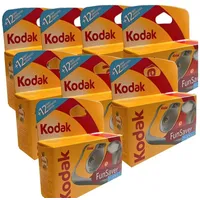 Kodak 8 x Einwegkamera Kodak Fun Saver 27+12 ISo 800 Einwegkamera