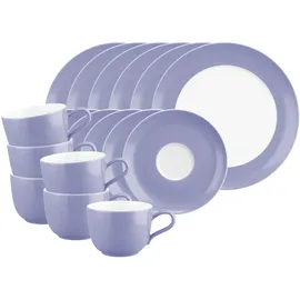 SELTMANN WEIDEN Liberty Pure Colors Kaffeeservice 18-tlg. Grape Purple