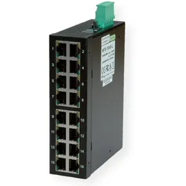 Roline Industrie Switch 16x RJ-45, unmanaged