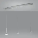 Helestra LED Pendelleuchte FLUTE Chrom