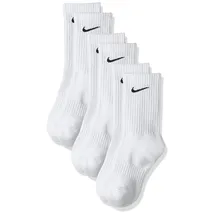 Nike Everyday Cushioned Crew-Trainingssocken White/Black 34-38