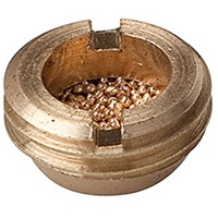Riegler Sinterbronce-Schalldämpfer, flach, G 1/2 a.