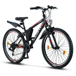 Licorne Bike Guide Premium Mountainbike in 20, 24 und 26 Zoll - Fahrrad für Mädchen, Jungen, Herren und Damen - Shimano 21 Gang-Schaltung, Kinderfahrrad, Kinder