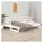 vidaXL Tagesbett Ausziehbar 90 x 200 cm weiß
