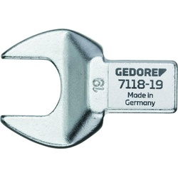 Gedore, Schraubenschlüssel, 7118-29 Einsteckmaulschlüssel SE 14×18 29 mm (1 x)