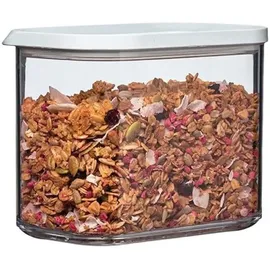 Mepal | Modula Vorratsdosen-Set 4-tlg. | 1000 ml | weiße Deckel | Frischhaltedosen | perfekt für trockene Lebensmittel