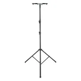 Showlite Lichtstativ 3,25 m Schwarz