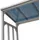 Quick Star Kaminholzregal 130 x 70 x 185 cm grau 69917546-0