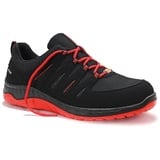 ELTEN MADDOX Black-Red Low Esd S3 Gr. 38