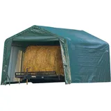 ShelterLogic Weidezelt Zeltgarage grün 610x380x260 cm