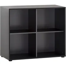 WELLTIME Hank Aktenregal 100,1 x 41,0 x 83,6 cm schwarz